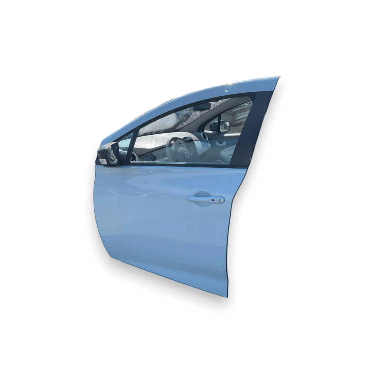 Porta / Portiera / Sportello anteriore sinistra (sx) Blu renault zoe (2013 al 2024) - F&P CRASH SRLS - Ricambi Usati