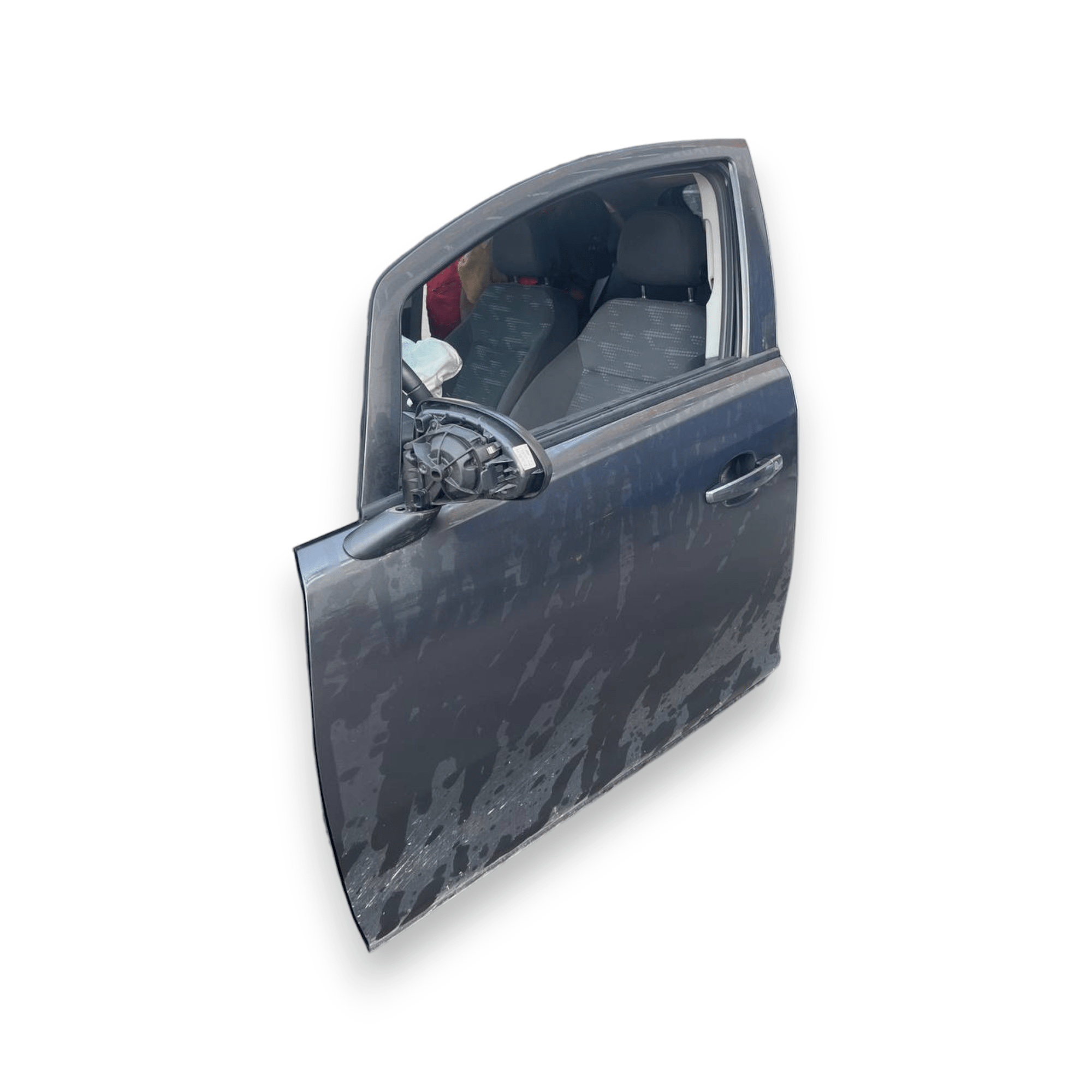 Porta / Portiera / Sportello anteriore sinistra (sx) Grigia Opel Corsa D 5 porte (2006 al 2014) - F&P CRASH SRLS - Ricambi Usati