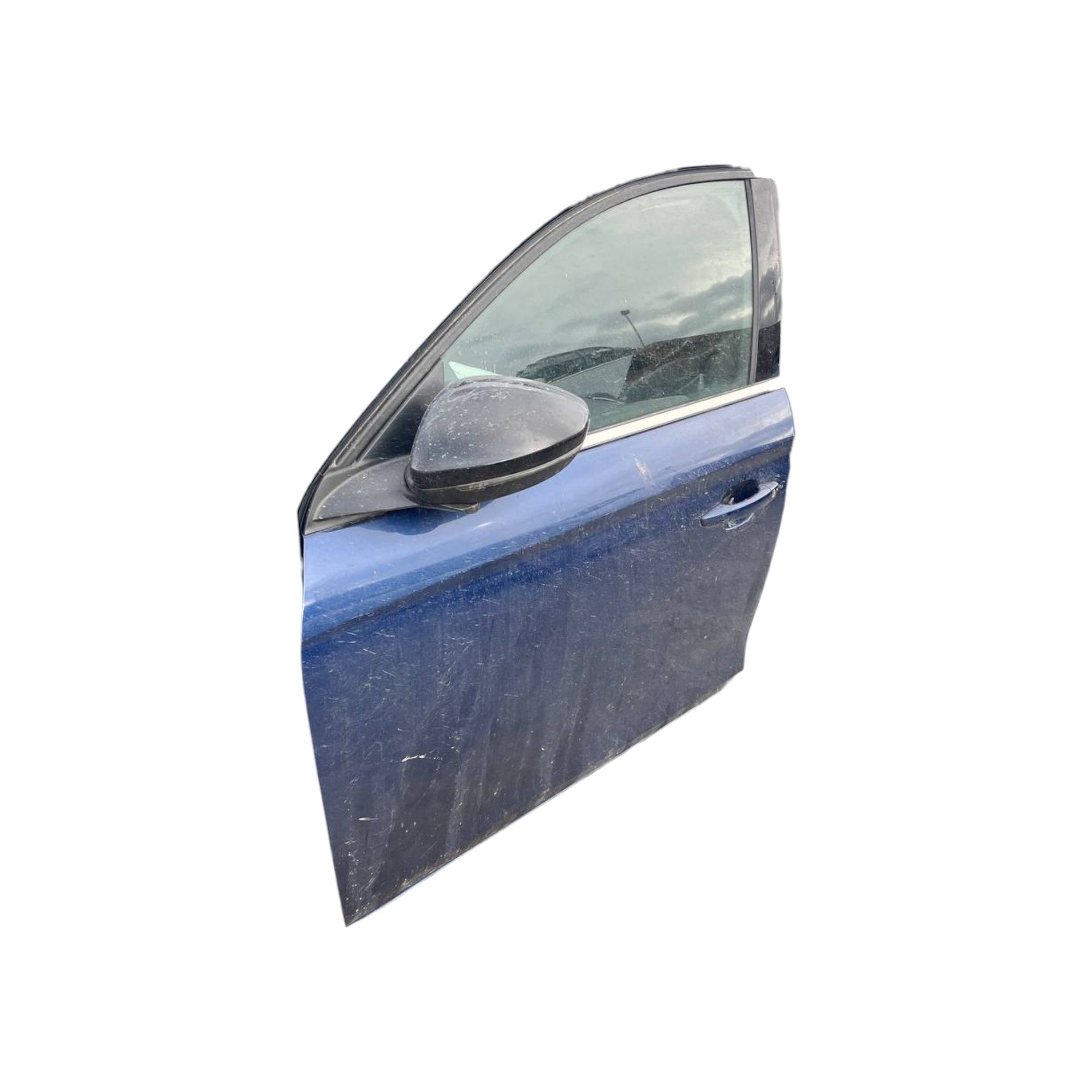 Porta / portiera / sportello anteriore sinistro blu Opel Corsa F (2019 - >) - F&P CRASH SRLS - Ricambi Usati