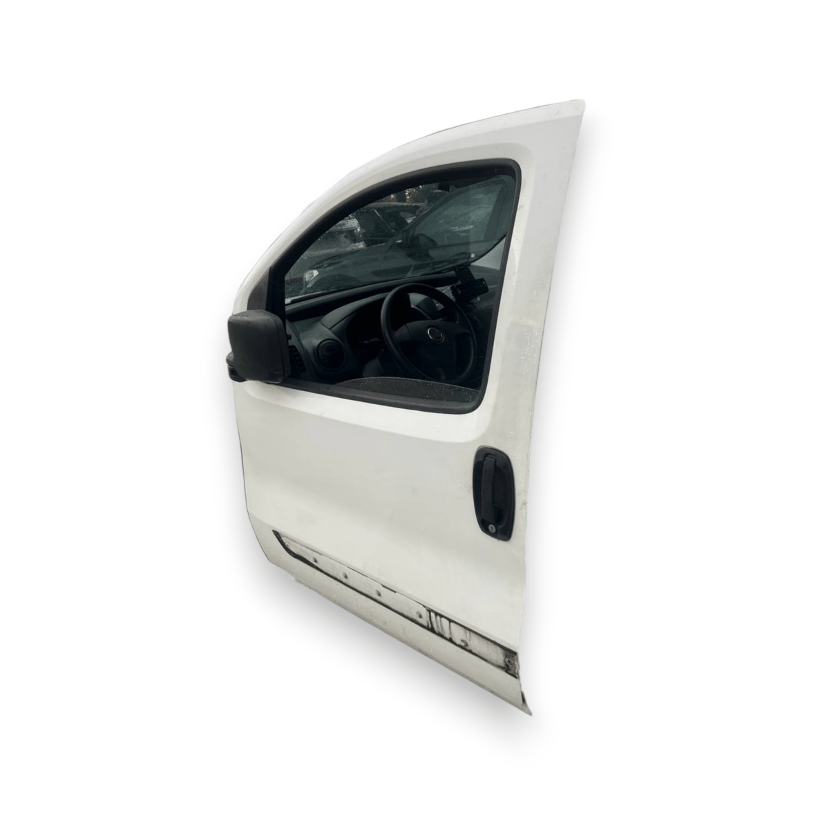 Porta / Portiera / Sportello anteriore sinistro (sx) Bianco Fiat Fiorino Cargo (2007 - ) - F&P CRASH SRLS - Ricambi Usati