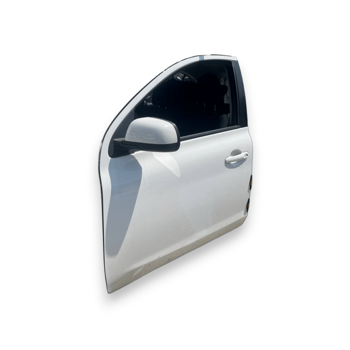 Porta / Portiera / Sportello anteriore sinistro (sx) Bianco Nissan Micra K13 5 Porte (2010 al 2017) - F&P CRASH SRLS - Ricambi Usati