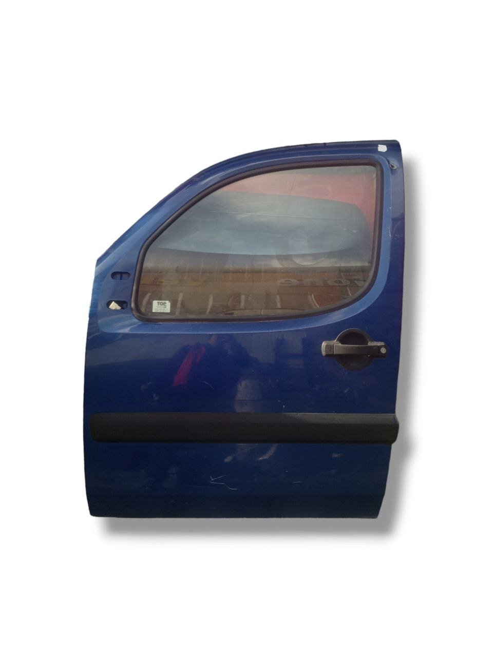 Porta / Portiera / Sportello anteriore sinistro (sx) Fiat Doblò I° Serie Restyling Blu (2005) - F&P CRASH SRLS - Ricambi Usati