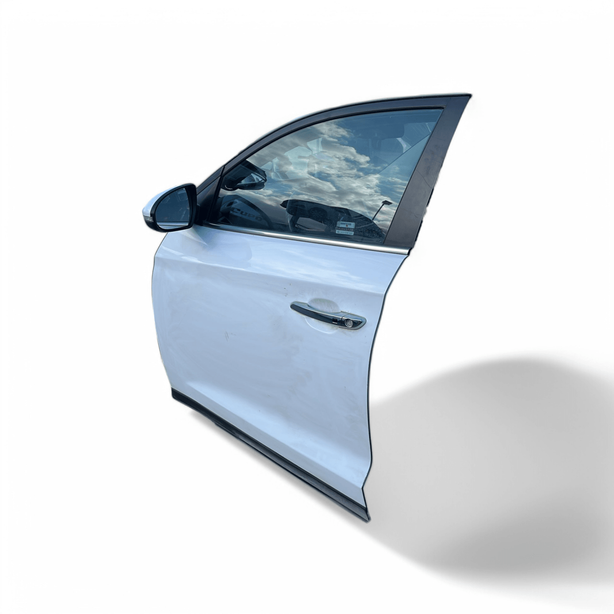 Porta / portiera / sportello bianco anteriore sinistro Hyundai Tucson (2015 - 2020) - F&P CRASH SRLS - Ricambi Usati