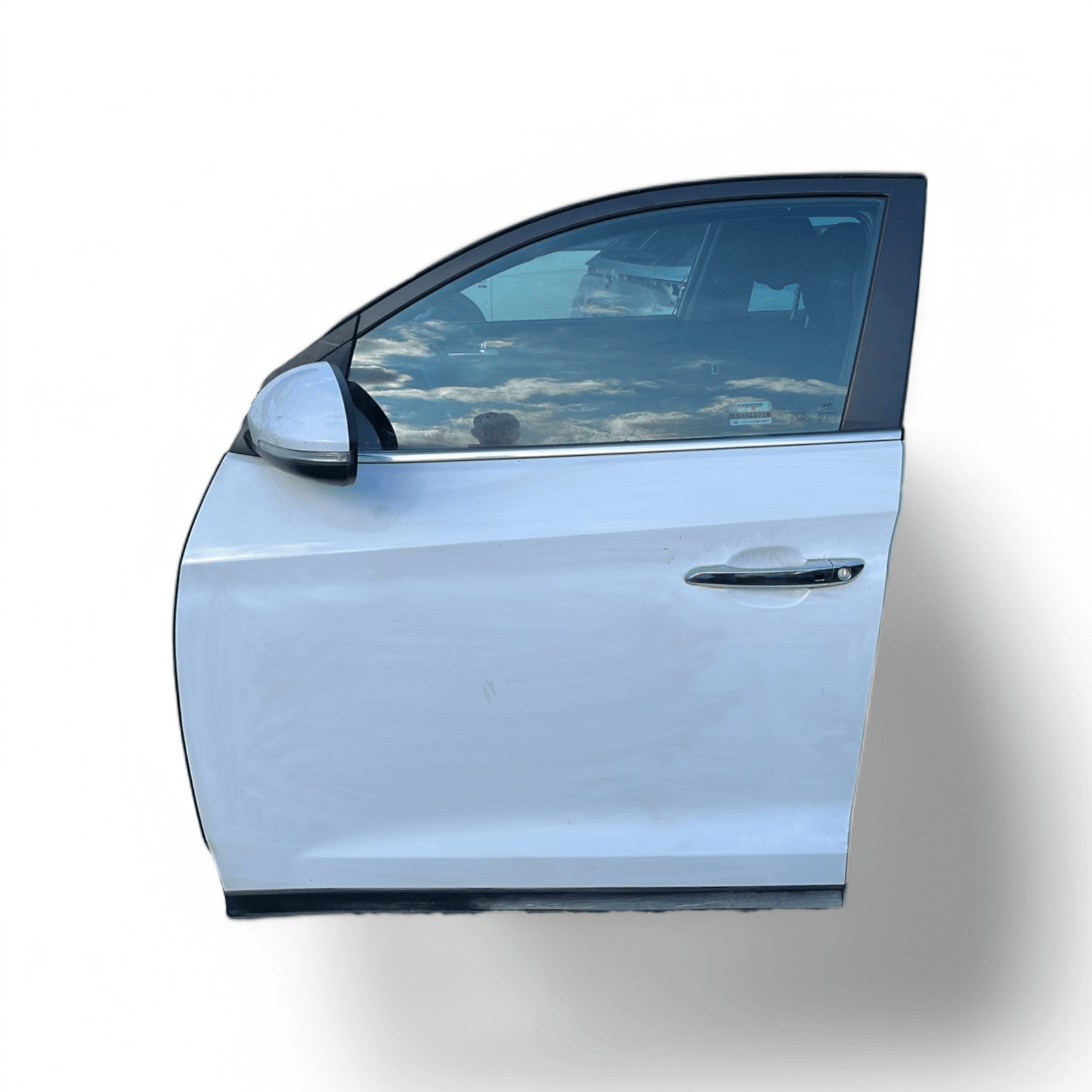 Porta / portiera / sportello bianco anteriore sinistro Hyundai Tucson (2015 - 2020) - F&P CRASH SRLS - Ricambi Usati