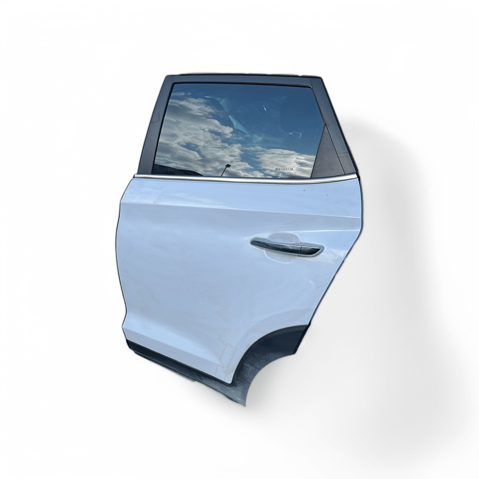 Porta / portiera / sportello bianco posteriore sinistro Hyundai Tucson (2015 - 2020) - F&P CRASH SRLS - Ricambi Usati