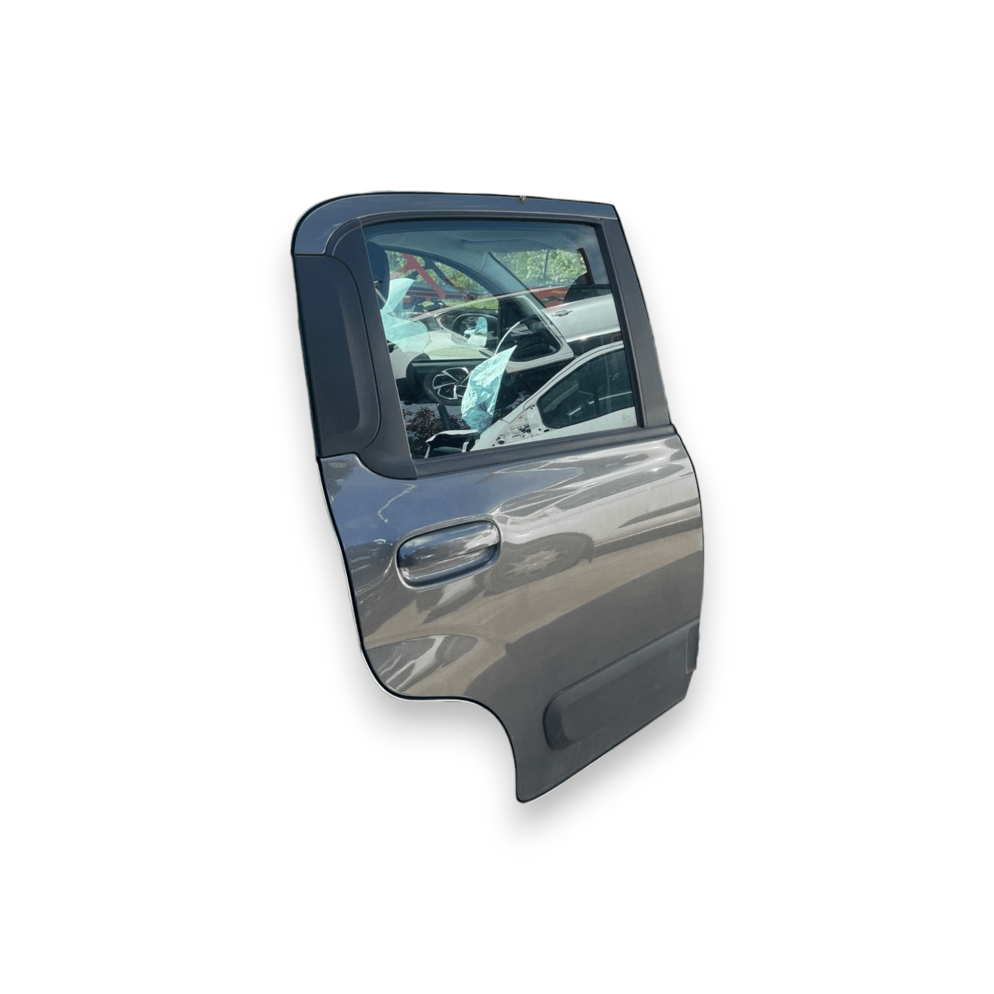 Porta / Portiera / Sportello posteriore destra (dx) Grigia Fiat Panda 312 (2012 - ) - F&P CRASH SRLS - Ricambi Usati