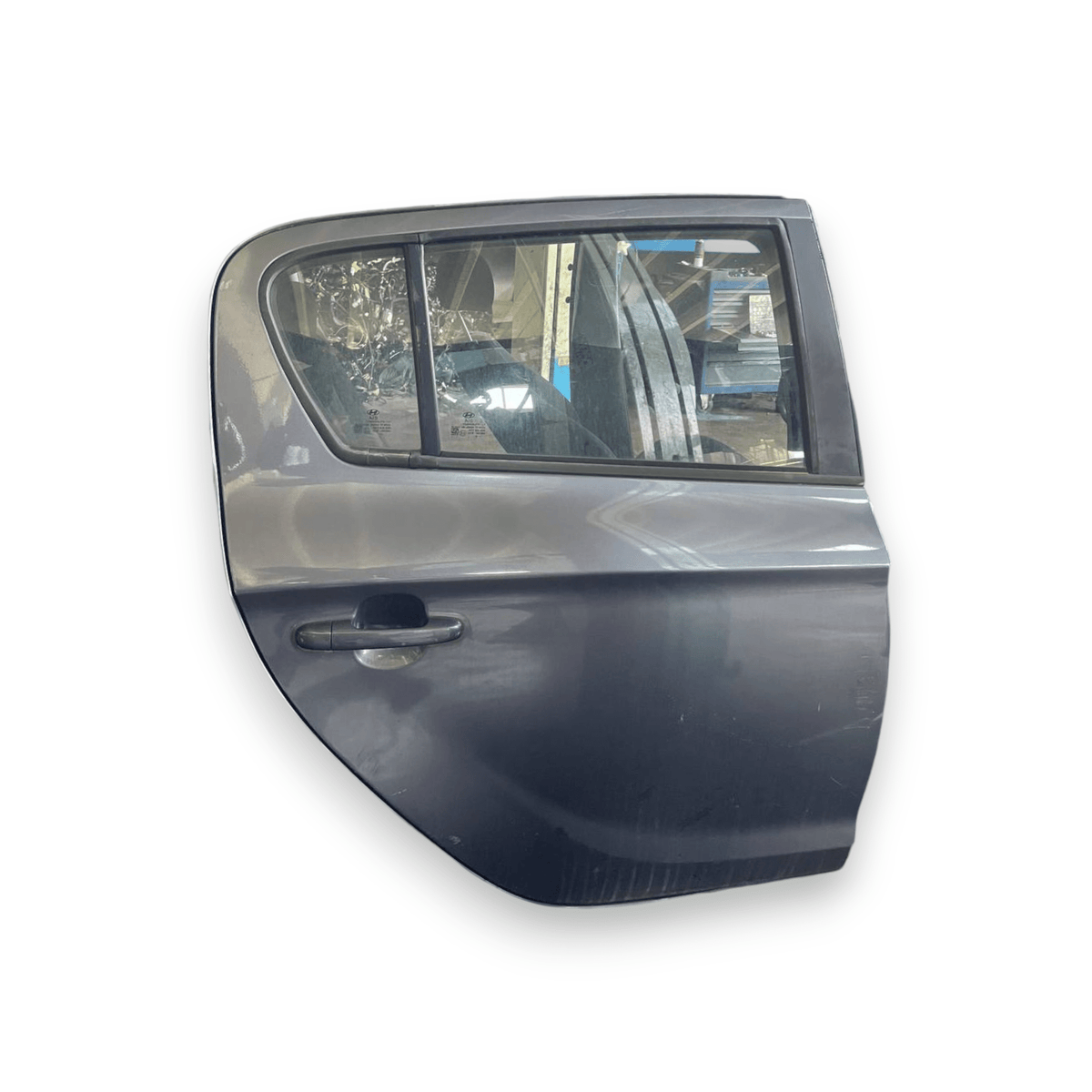 Porta / Portiera / Sportello posteriore destra (dx) Grigia Hyundai I20 I (2008 al 2014) - F&amp;P CRASH SRLS - Ricambi Usati