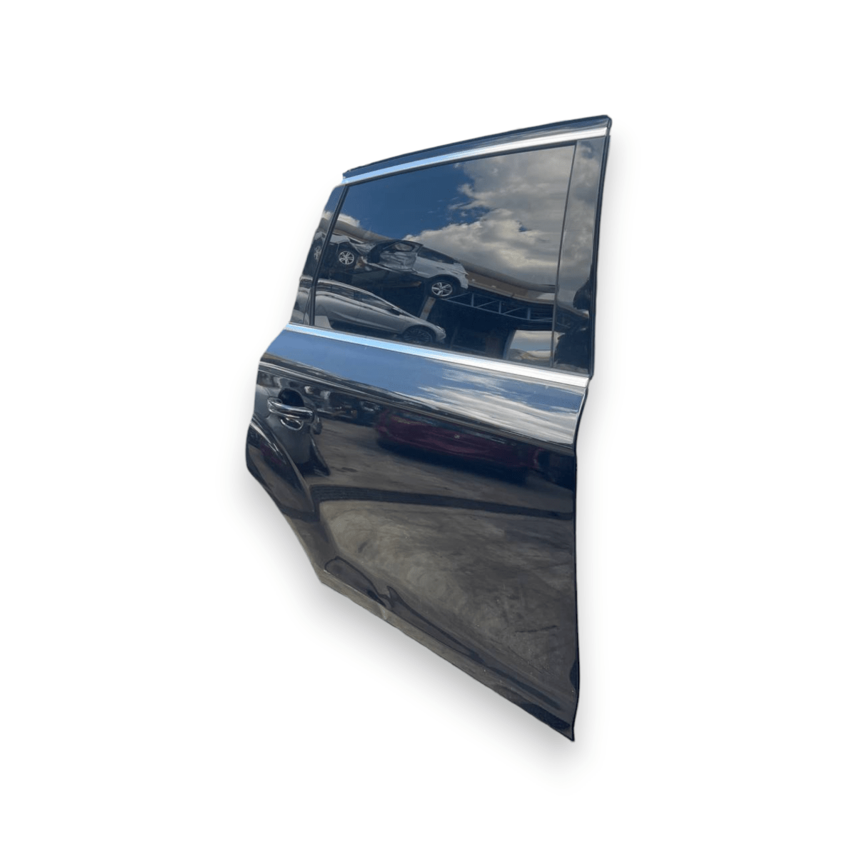 Porta / Portiera / Sportello posteriore destra (dx) Nera Audi Q7 I (2005 al 2015) - F&P CRASH SRLS - Ricambi Usati