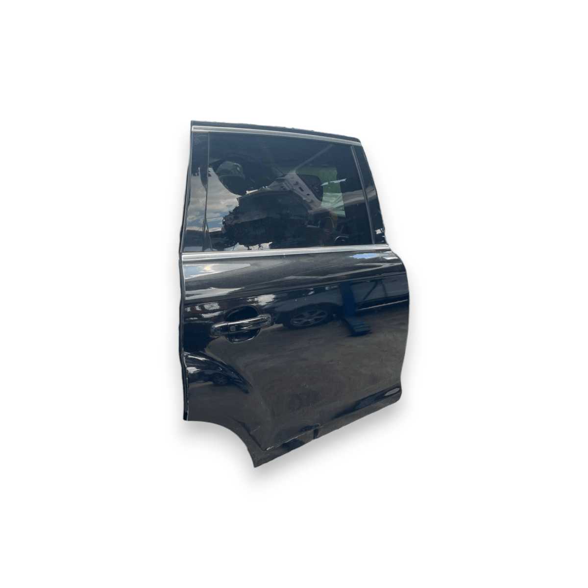 Porta / Portiera / Sportello posteriore destra (dx) Nera Audi Q7 I (2005 al 2015) - F&P CRASH SRLS - Ricambi Usati