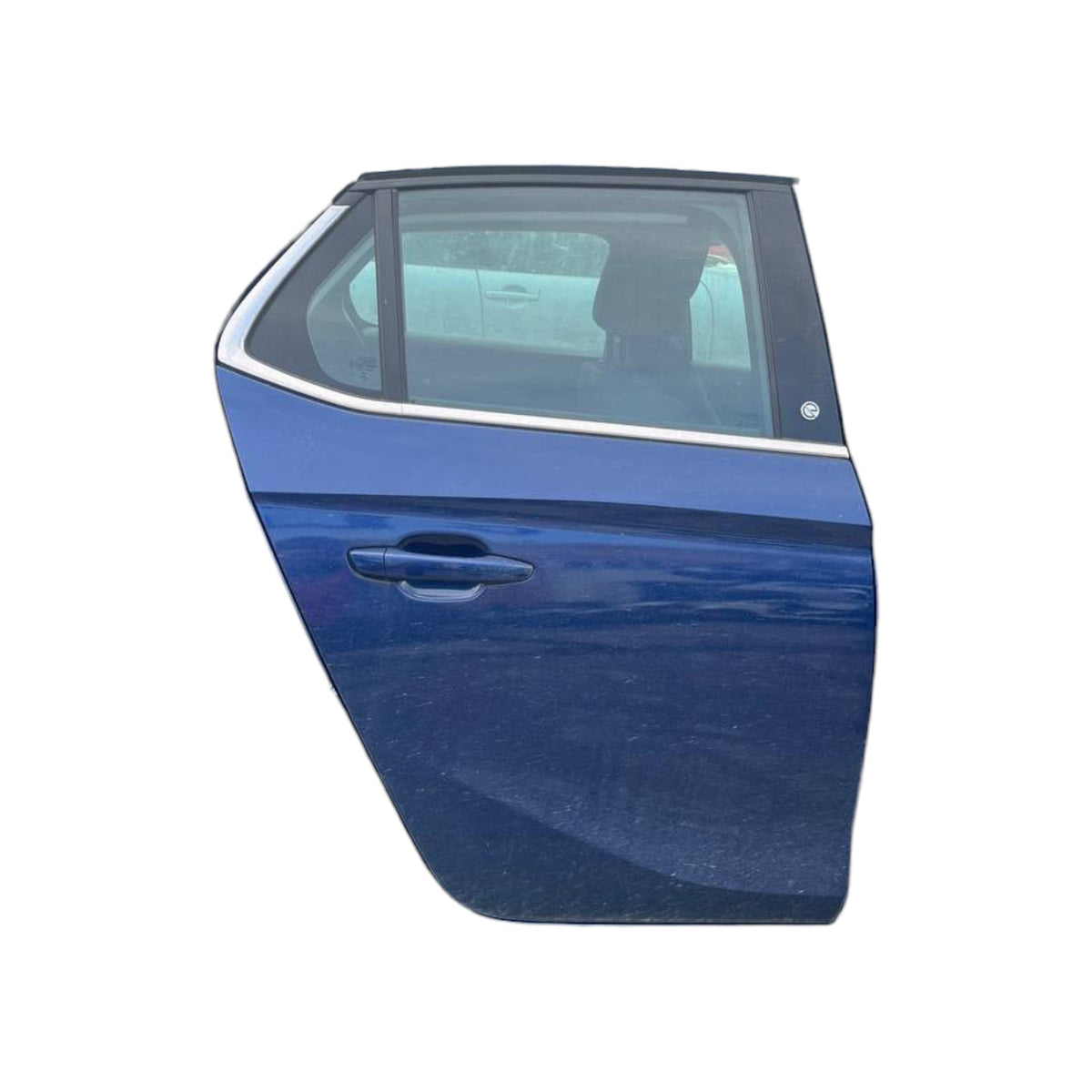 Porta / portiera / sportello posteriore destro blu Opel Corsa F (2019 - &gt;) - F&amp;P CRASH SRLS - Ricambi Usati