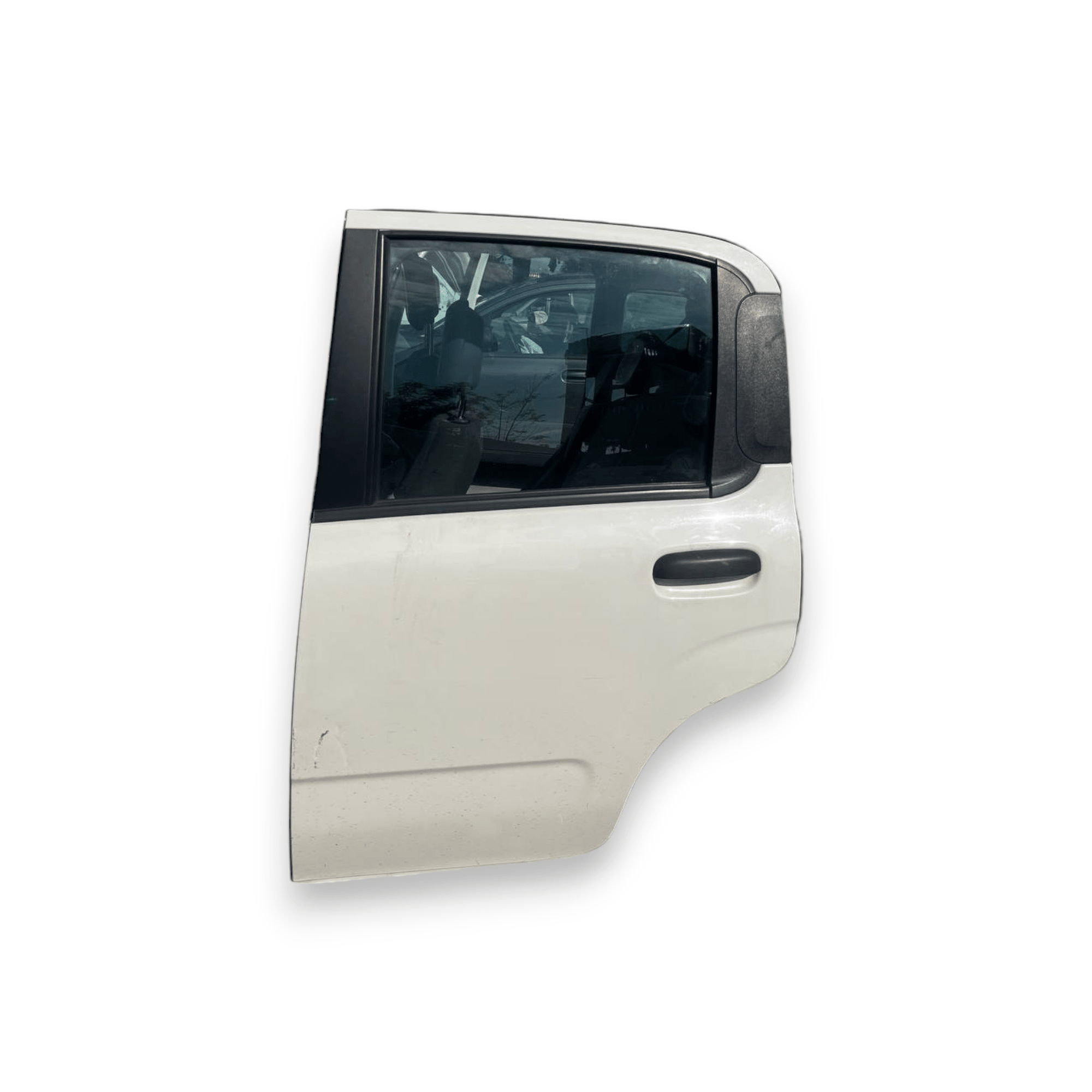 Porta / Portiera / Sportello posteriore sinistra (sx) Bianca Fiat Panda 312 (2012 - ) - F&P CRASH SRLS - Ricambi Usati