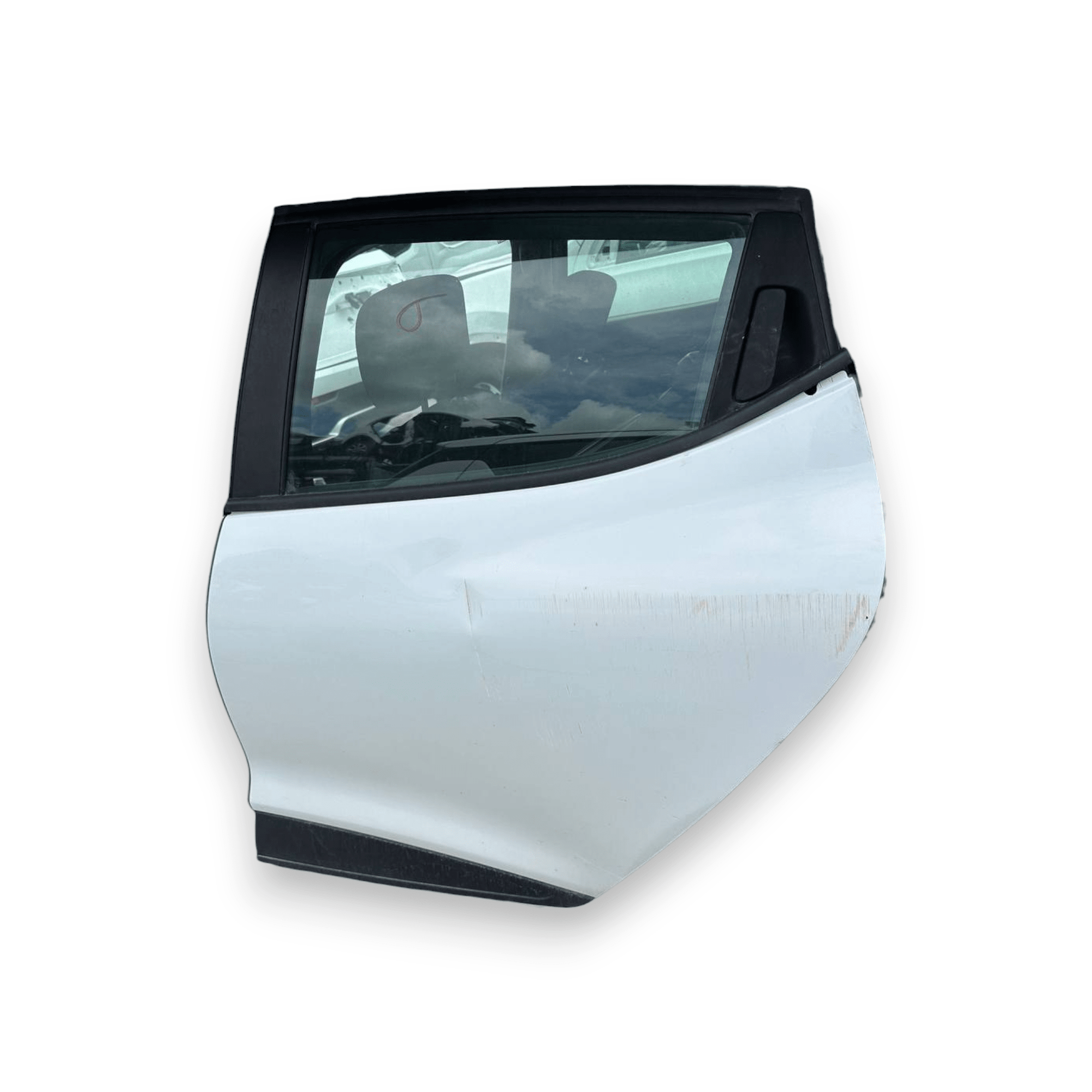 Porta / Portiera / Sportello posteriore sinistra (sx) Bianca Renault Clio IV (2012 al 2021) - F&P CRASH SRLS - Ricambi Usati