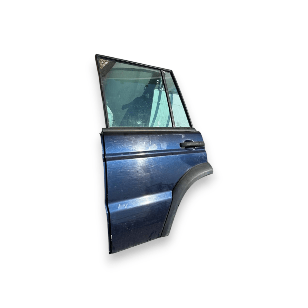 Porta / Portiera / Sportello posteriore sinistra (sx) Blu Land Rover Discovery II Td5 (1998 al 2005) - F&P CRASH SRLS - Ricambi Usati