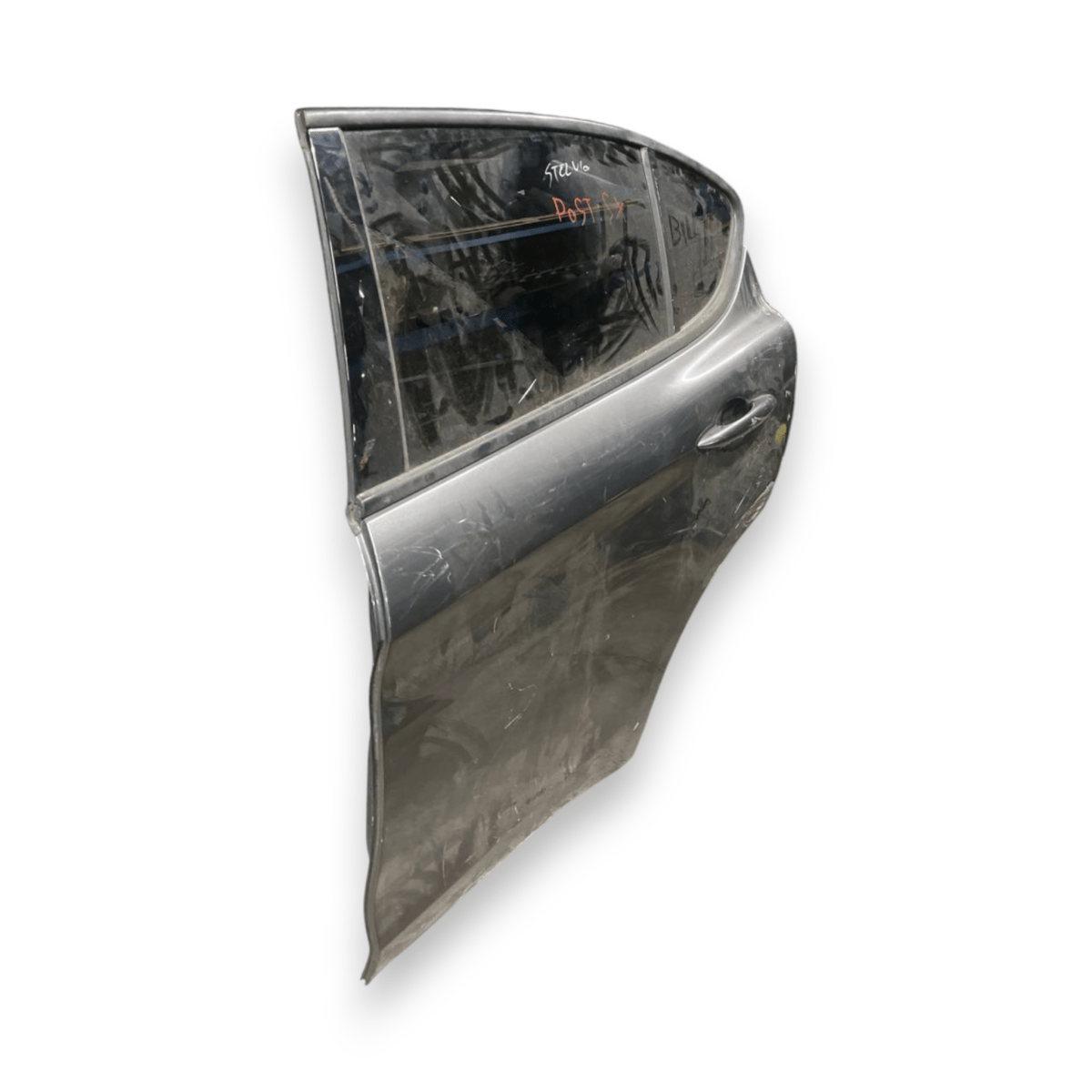 Porta / Portiera / Sportello posteriore sinistra (sx) Grigia Alfa Romeo Stelvio (2016 - ) - F&P CRASH SRLS - Ricambi Usati