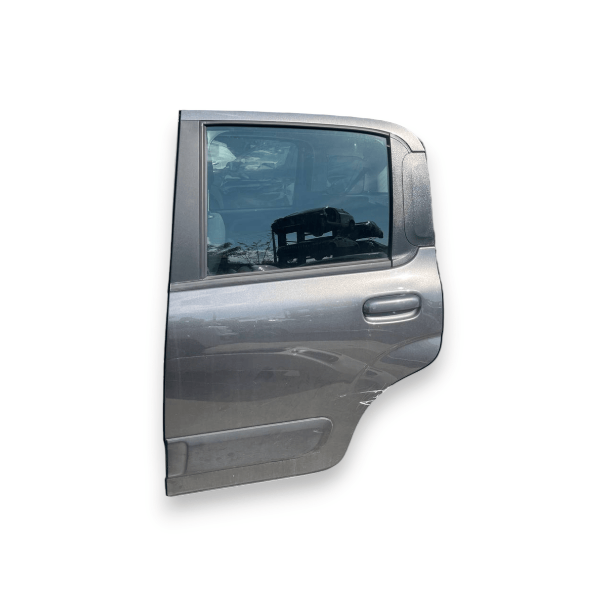 Porta / Portiera / Sportello posteriore sinistra (sx) Grigia Fiat Panda 312 (2012 - ) - F&amp;P CRASH SRLS - Ricambi Usati