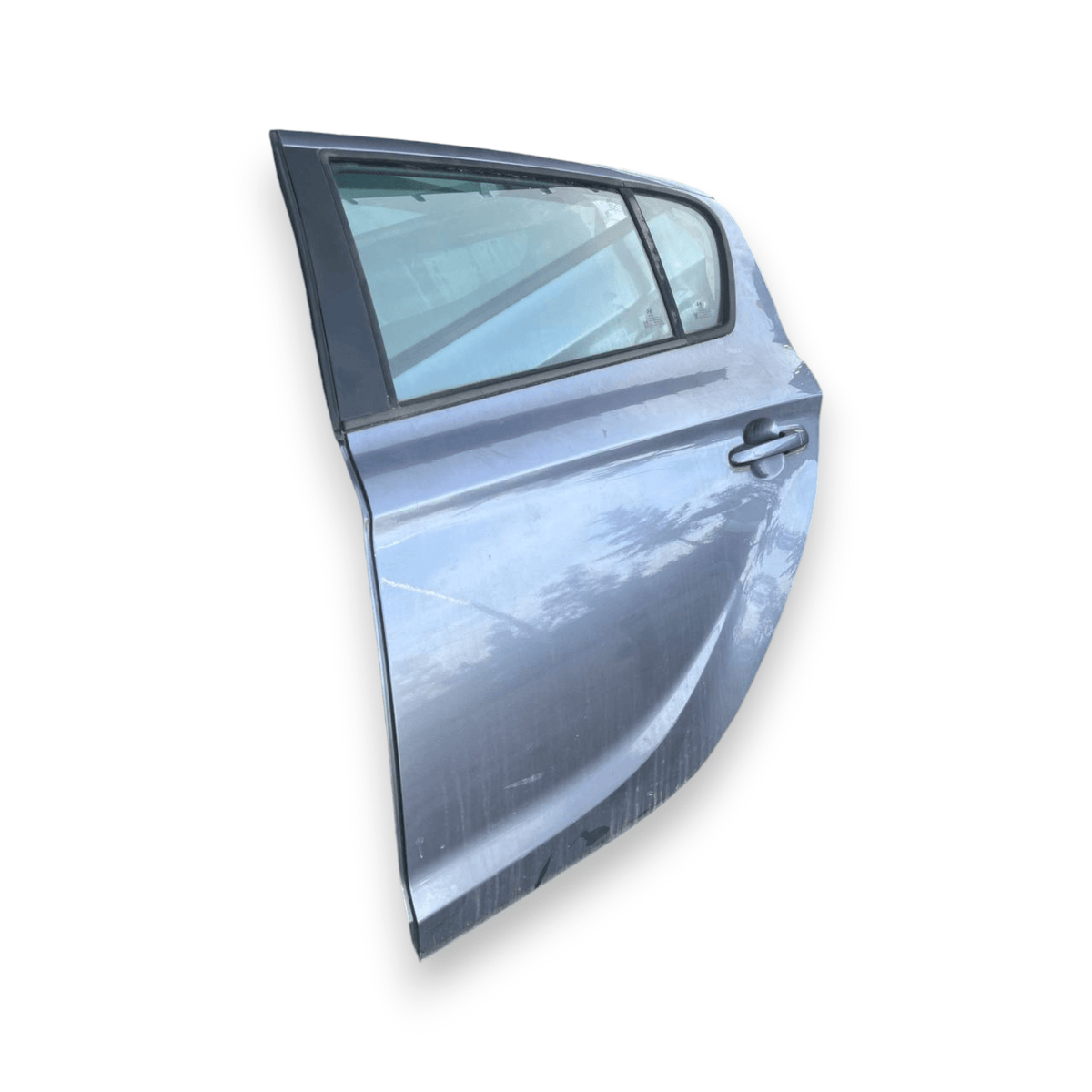 Porta / Portiera / Sportello posteriore sinistra (sx) Grigia Hyundai I2O I (2008 al 2014) - F&P CRASH SRLS - Ricambi Usati