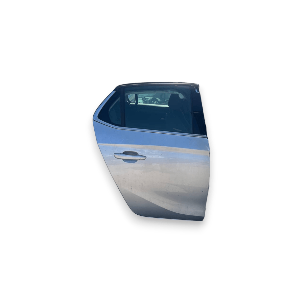 Porta / Portiera / Sportello posteriore sinistra (sx) Grigia Opel Corsa F (2019 - ) - F&P CRASH SRLS - Ricambi Usati