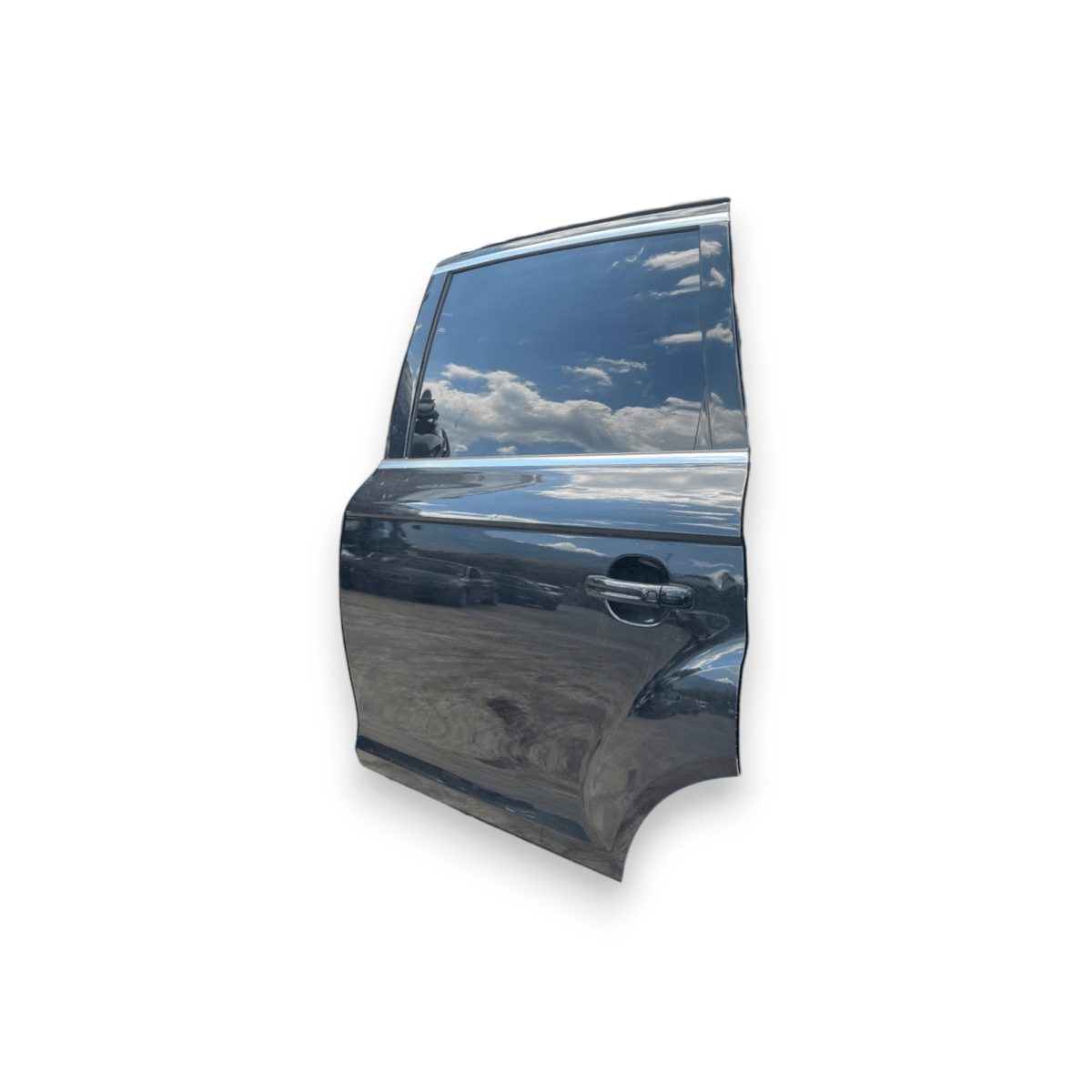 Porta / Portiera / Sportello posteriore sinistra (sx) Nera Audi Q7 I (2005 al 2015) - F&P CRASH SRLS - Ricambi Usati