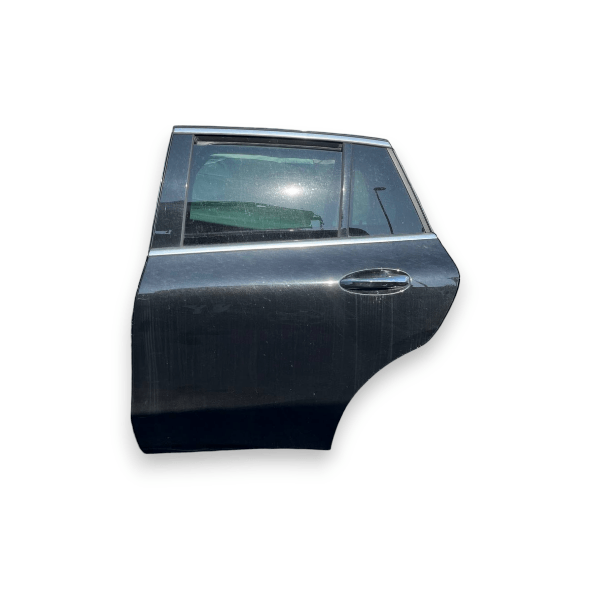 Porta / Portiera / Sportello posteriore sinistra (sx) Nera Mercedes - Benz EQC (2019 al 2023) - F&P CRASH SRLS - Ricambi Usati