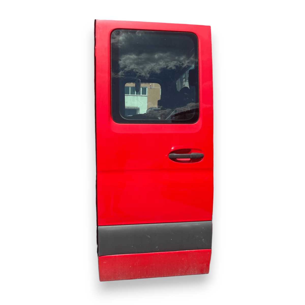 Porta / Portiera / Sportello posteriore sinistra (sx) Rossa Mercedes - Benz Sprinter Autotelaio (2018 - ) - F&P CRASH SRLS - Ricambi Usati