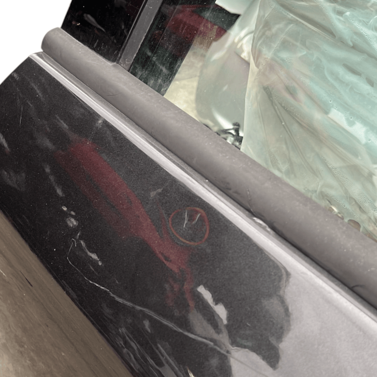 Porta / portiera / sportello posteriore sinistro grigio scuro Fiat 500 L (2012 - 2022) - F&P CRASH SRLS - Ricambi Usati