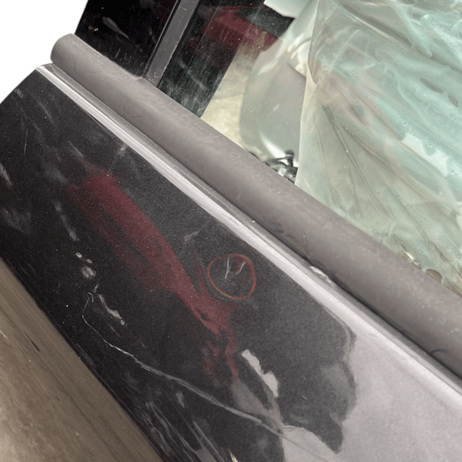 Porta / portiera / sportello posteriore sinistro grigio scuro Fiat 500 L (2012 - 2022) - F&P CRASH SRLS - Ricambi Usati