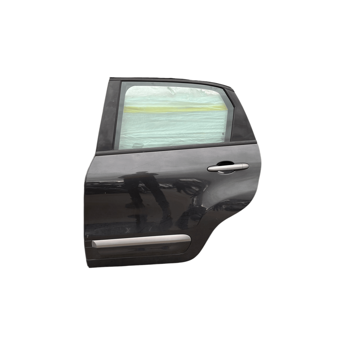 Porta / portiera / sportello posteriore sinistro grigio scuro Fiat 500 L (2012 - 2022) - F&amp;P CRASH SRLS - Ricambi Usati