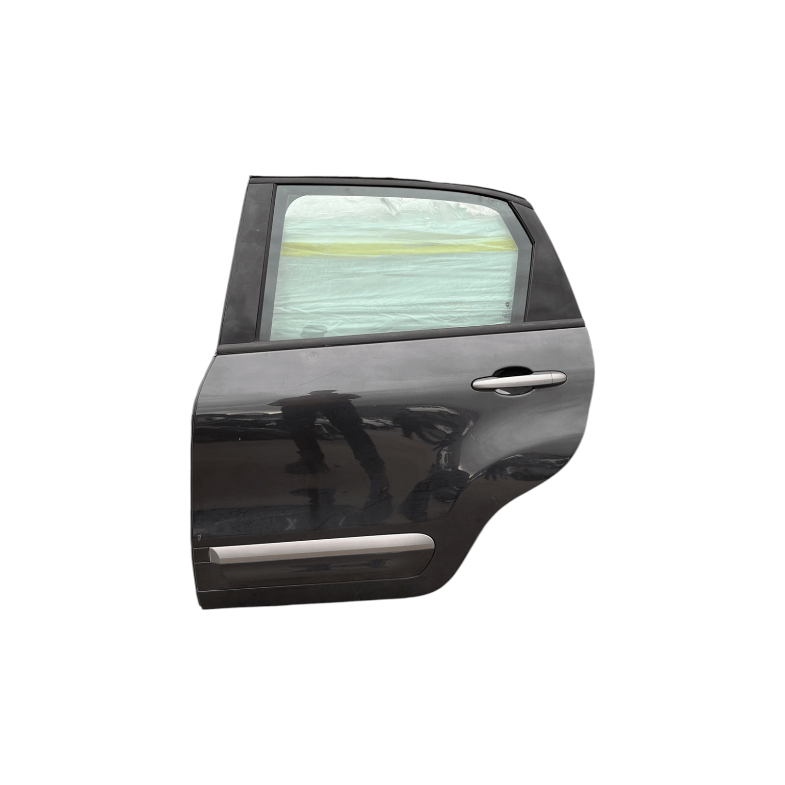 Porta / portiera / sportello posteriore sinistro grigio scuro Fiat 500 L (2012 - 2022) - F&P CRASH SRLS - Ricambi Usati