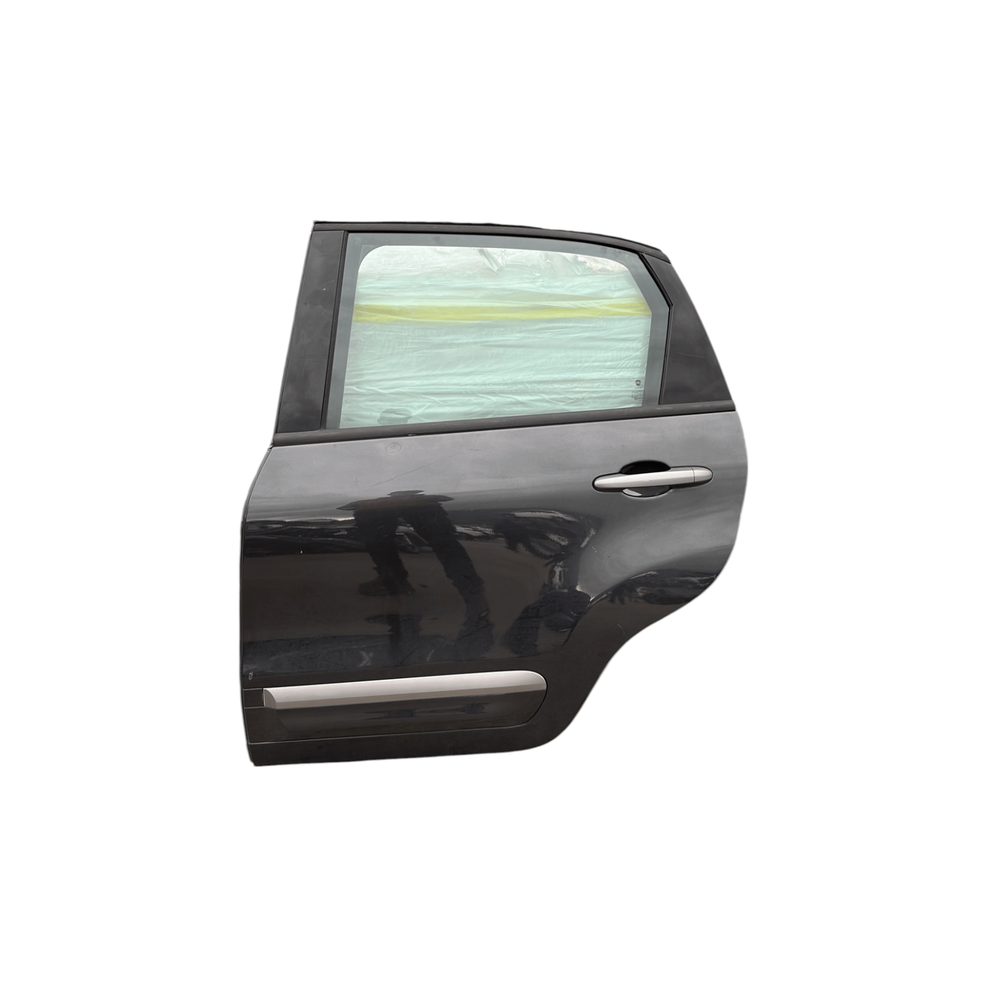 Porta / portiera / sportello posteriore sinistro grigio scuro Fiat 500 L (2012 - 2022) - F&P CRASH SRLS - Ricambi Usati