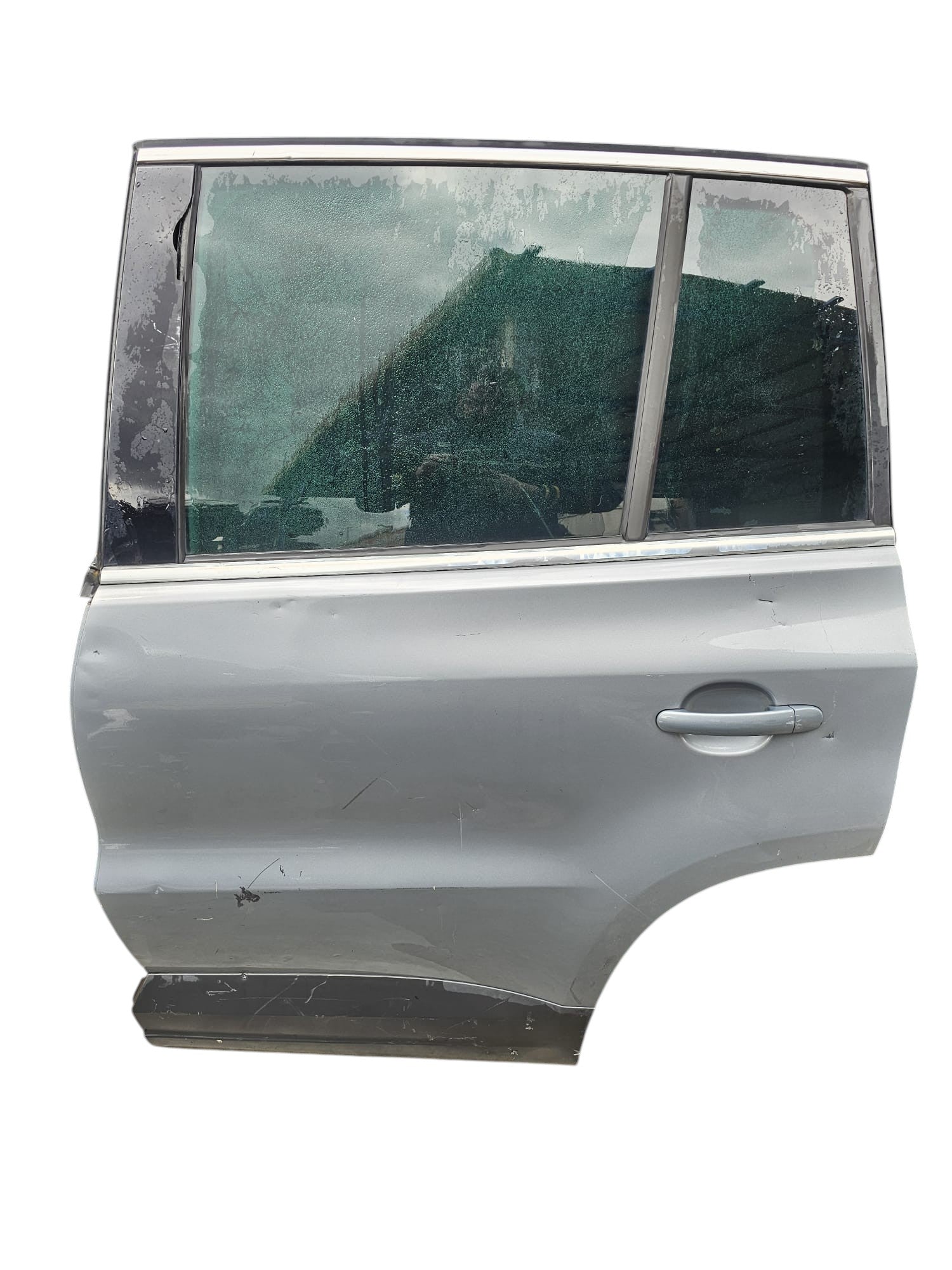 Porta / Portiera / Sportello Posteriore Sinistro Grigio Volkswagen Tiguan 5N (2007 - 2016) - F&P CRASH SRLS - Ricambi Usati