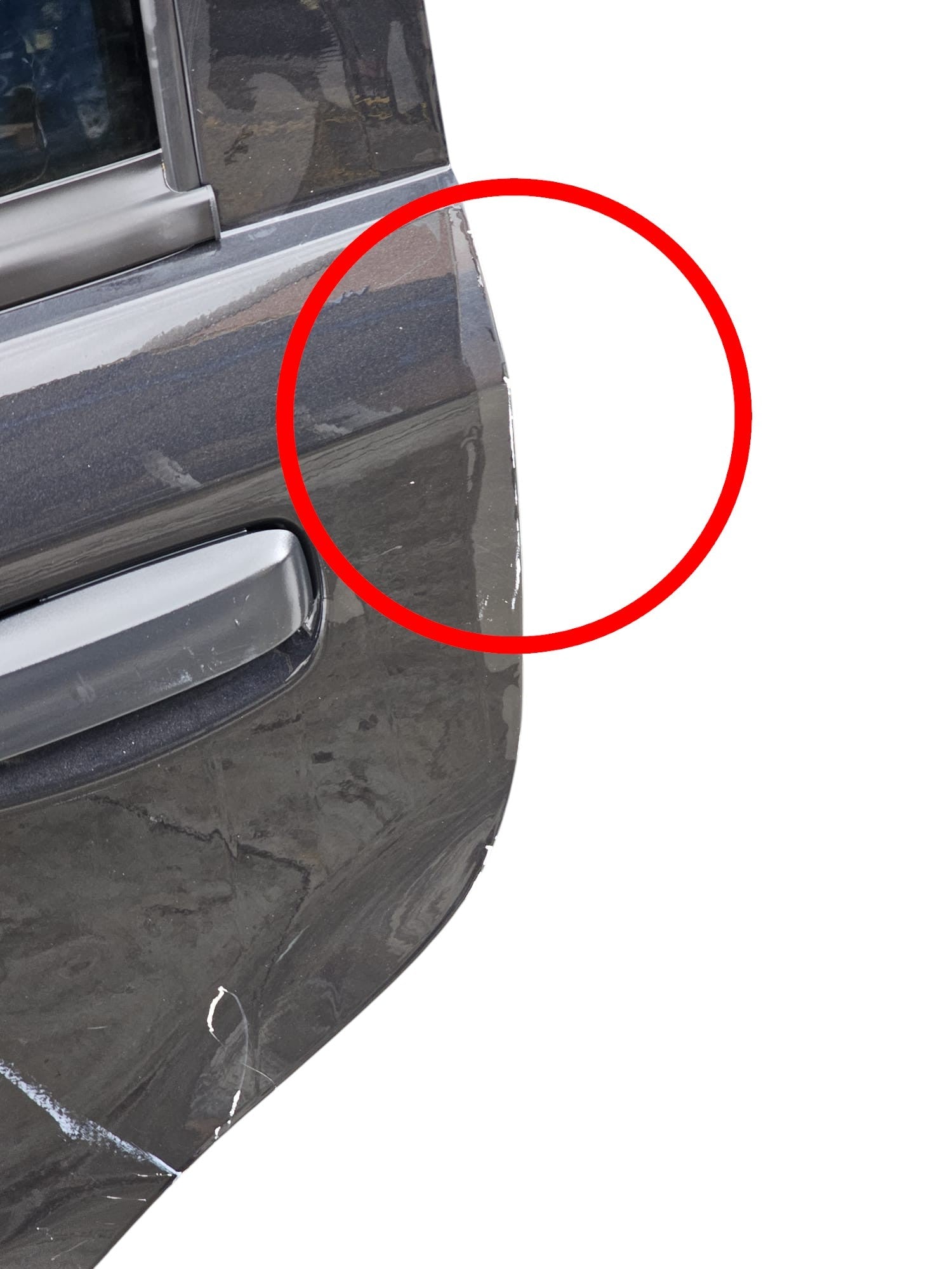 Porta / Portiera / Sportello Posteriore Sinistro Nero Fiat Panda 169 (2003 - 2012) - F&P CRASH SRLS - Ricambi Usati