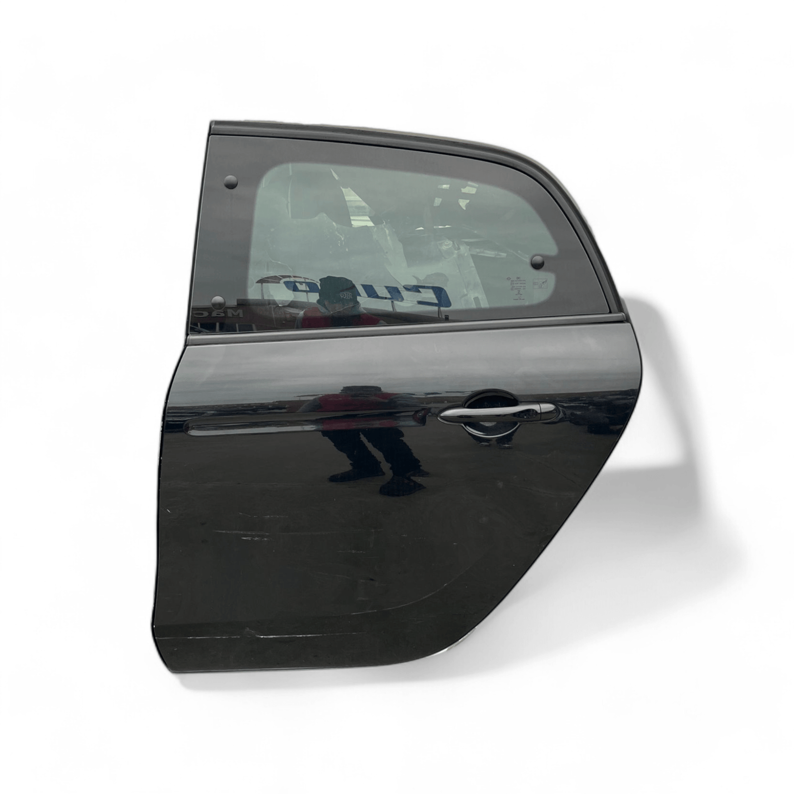 Porta / portiera / sportello posteriore sinistro nero Smart Forfour W453 (2014 - 2021) - F&P CRASH SRLS - Ricambi Usati