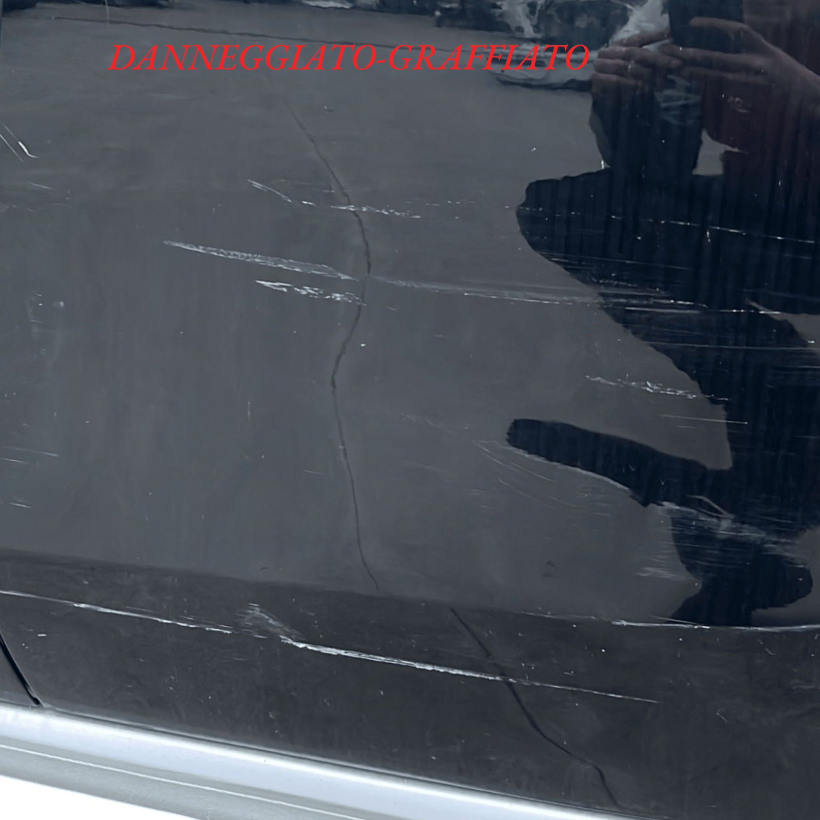 Porta / portiera / sportello posteriore sinistro nero Smart Forfour W453 (2014 - 2021) - F&P CRASH SRLS - Ricambi Usati