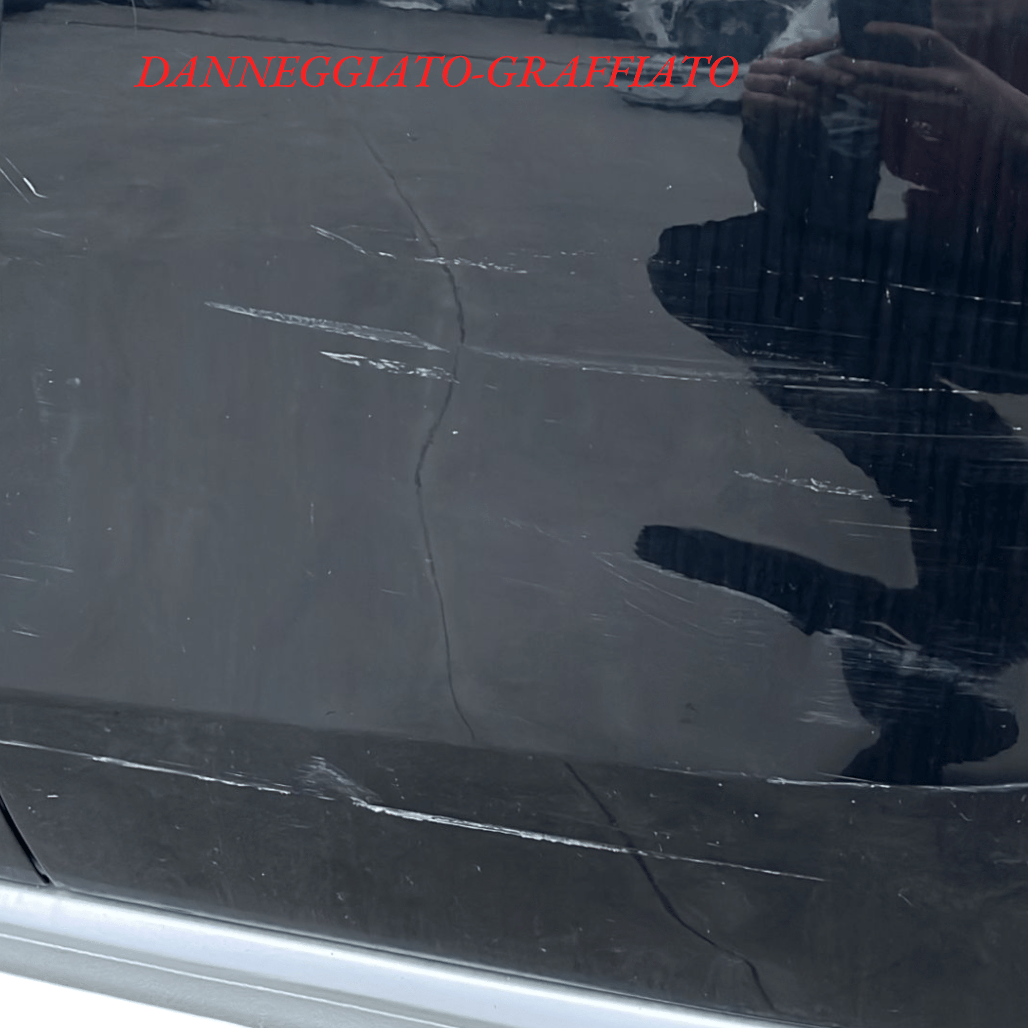 Porta / portiera / sportello posteriore sinistro nero Smart Forfour W453 (2014 - 2021) - F&P CRASH SRLS - Ricambi Usati