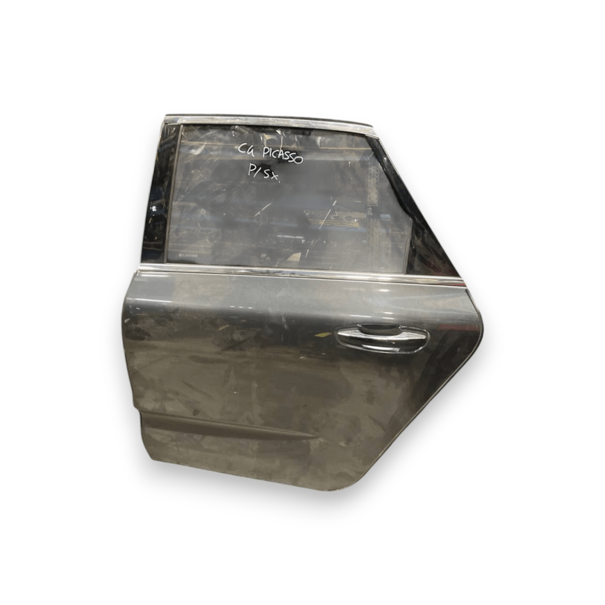 Porta / Portiera / Sportello posteriore sinistro (sx) Grigio Citroen C4 Picasso II (2013 al 2022) - F&P CRASH SRLS - Ricambi Usati