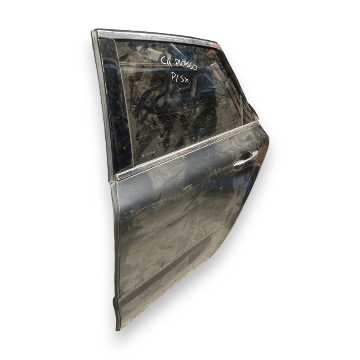 Porta / Portiera / Sportello posteriore sinistro (sx) Grigio Citroen C4 Picasso II (2013 al 2022) - F&P CRASH SRLS - Ricambi Usati