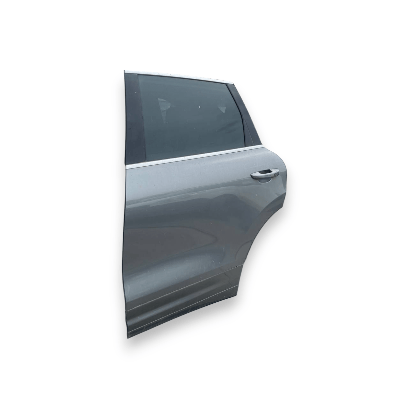 Porta / Portiera / Sportello posteriore sinistro (sx) Grigio Porsche Cayenne II 92A Restyling (2014 al 2017) - F&P CRASH SRLS - Ricambi Usati