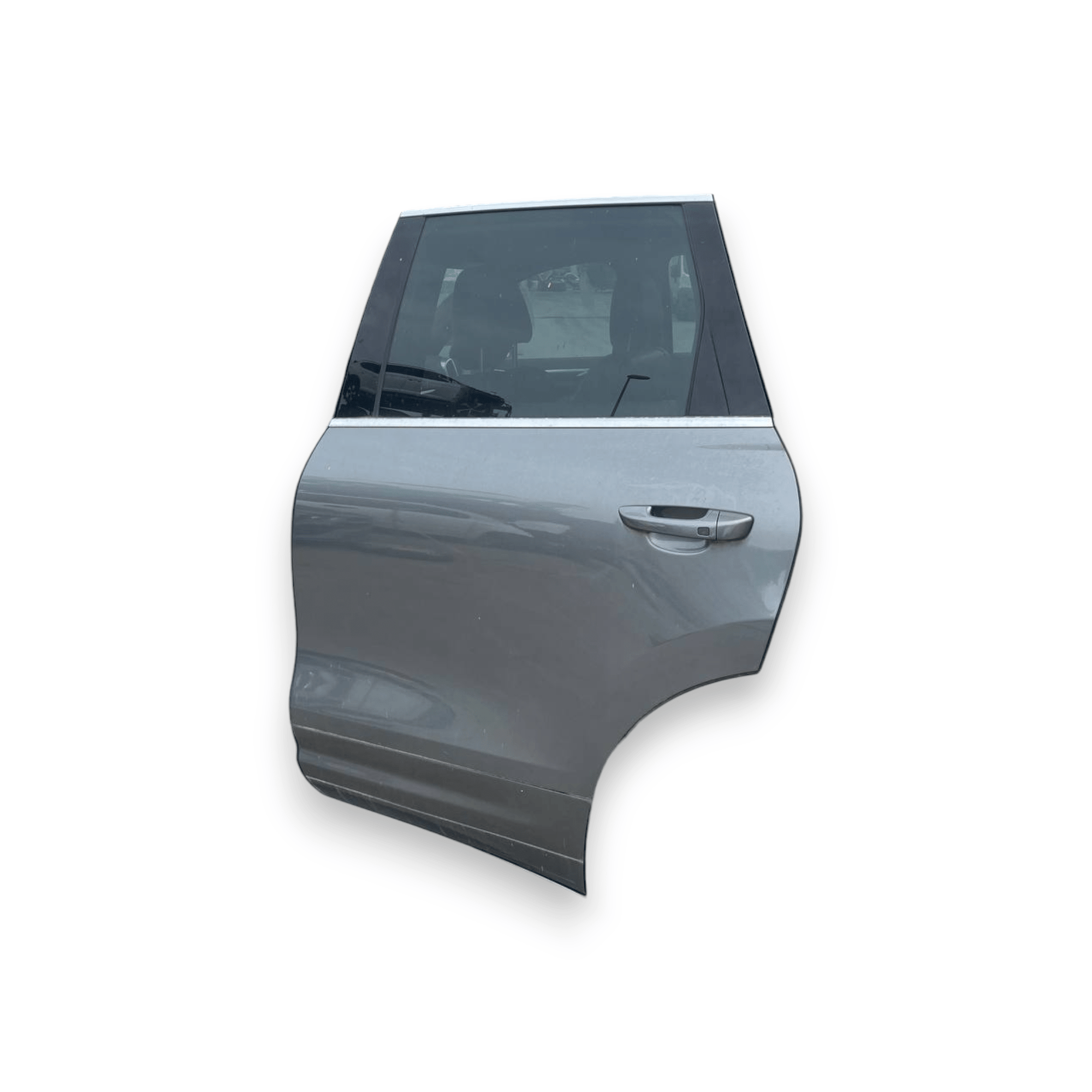 Porta / Portiera / Sportello posteriore sinistro (sx) Grigio Porsche Cayenne II 92A Restyling (2014 al 2017) - F&P CRASH SRLS - Ricambi Usati