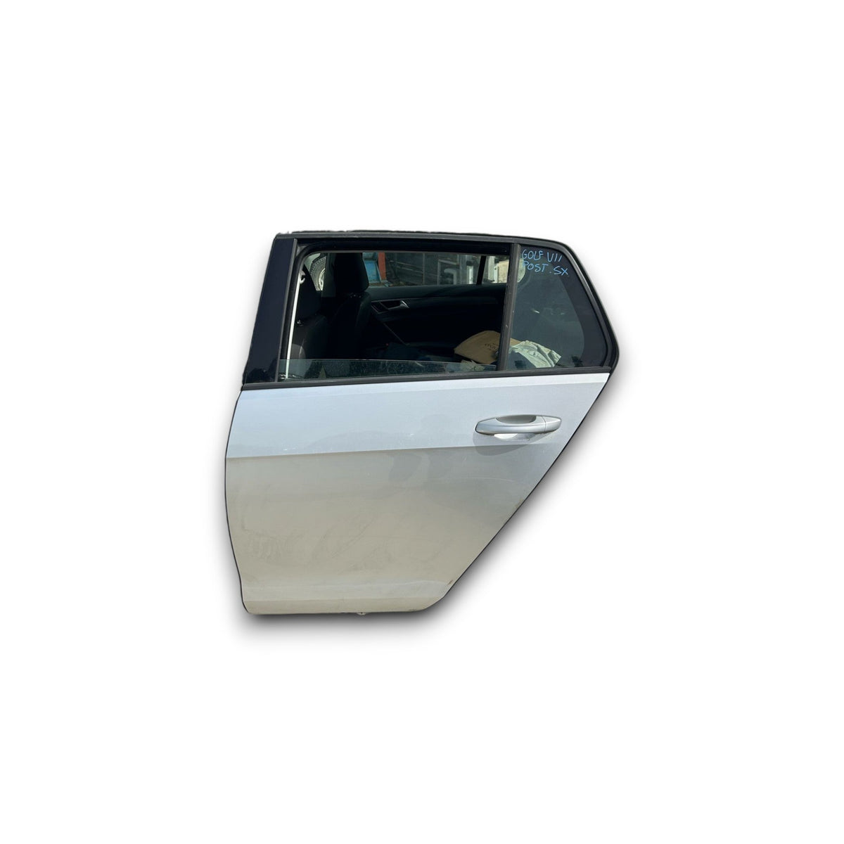 Porta / Sportello / Portiera Posteriore Sinistra Grigio Volkswagen Golf VII (2012 &gt; 2017) - F&amp;P CRASH SRLS - Ricambi Usati