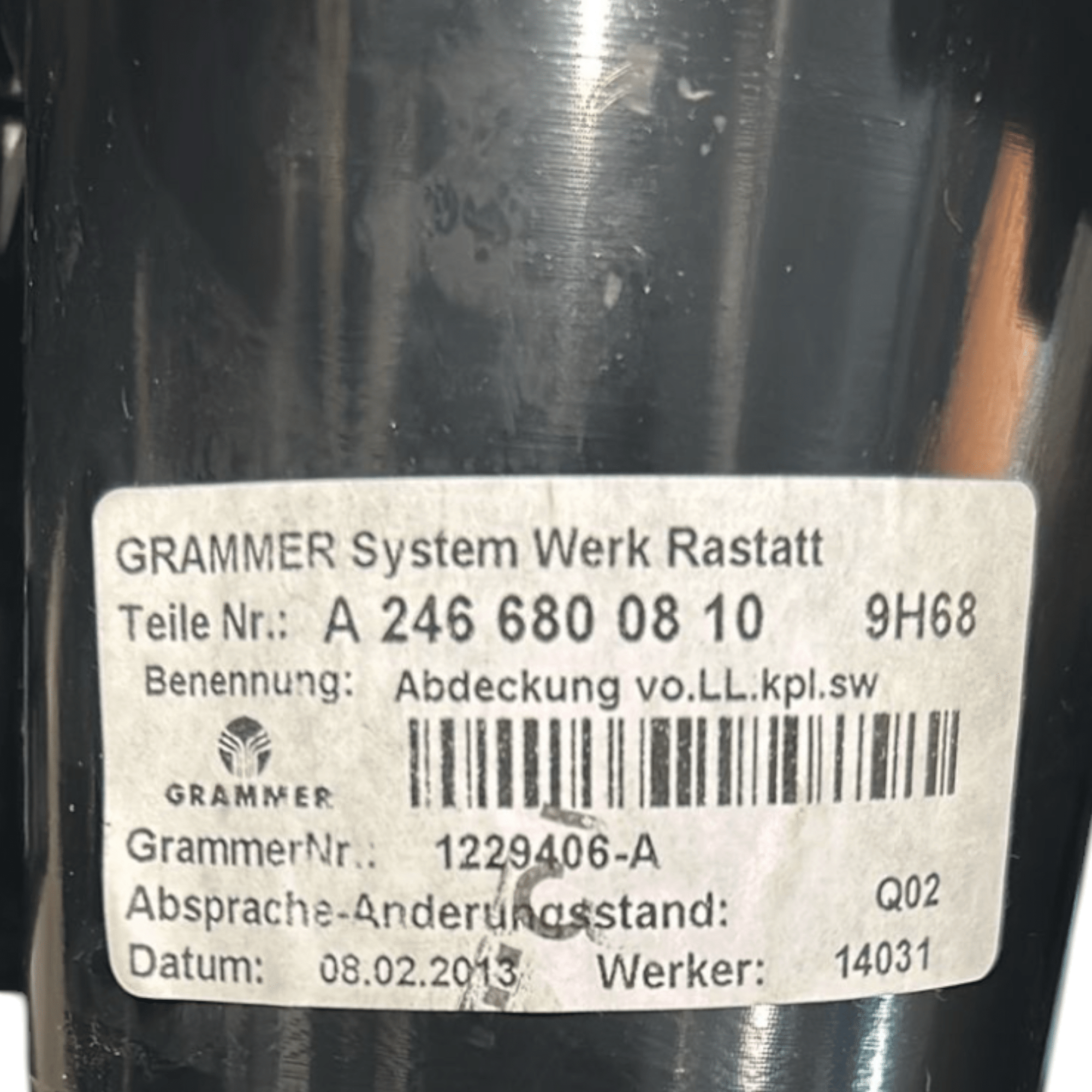 Portabevande + Pulsante Multimedia Mercedes Benz Classe B W246 cod: A2466800810 (2011 > 2019) - F&P CRASH SRLS - Ricambi Usati