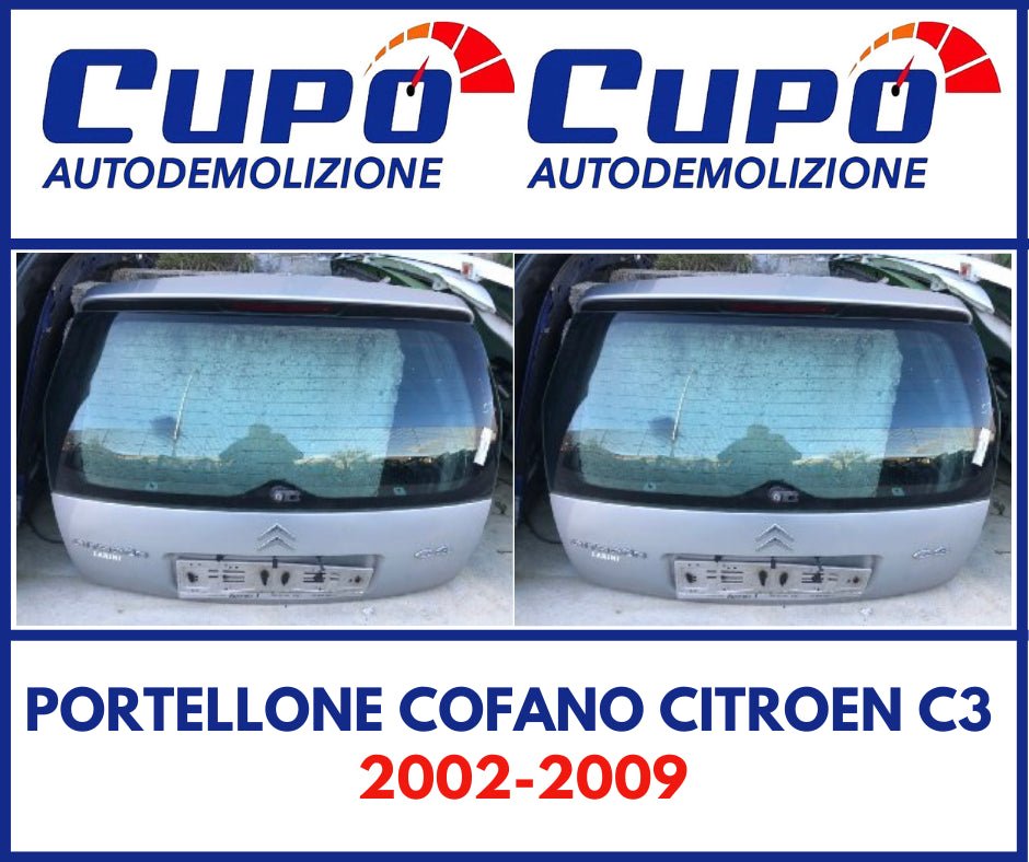 Portellone Citroen C3 2002 - 2009 - F&amp;P CRASH SRLS - Ricambi Usati