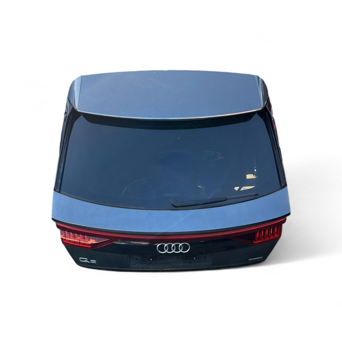 Portellone posteriore bagagliaio grigio Audi Q8 (2018 > 2023) cofano posteriore - F&P CRASH SRLS - Ricambi Usati