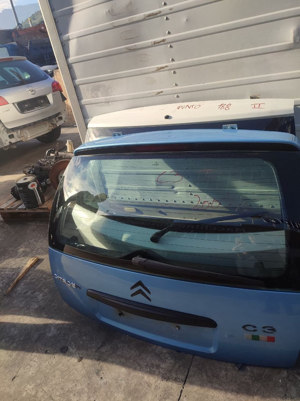 Portellone posteriore Citroen C3 ( 2000 ) - F&amp;P CRASH SRLS - Ricambi Usati