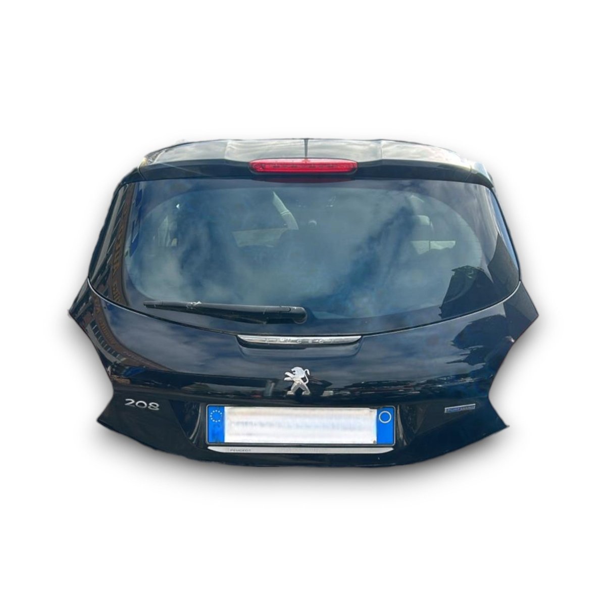 Portellone posteriore nero Peugeot 208 (2012 > 2019) - F&P CRASH SRL - Ricambi Usati