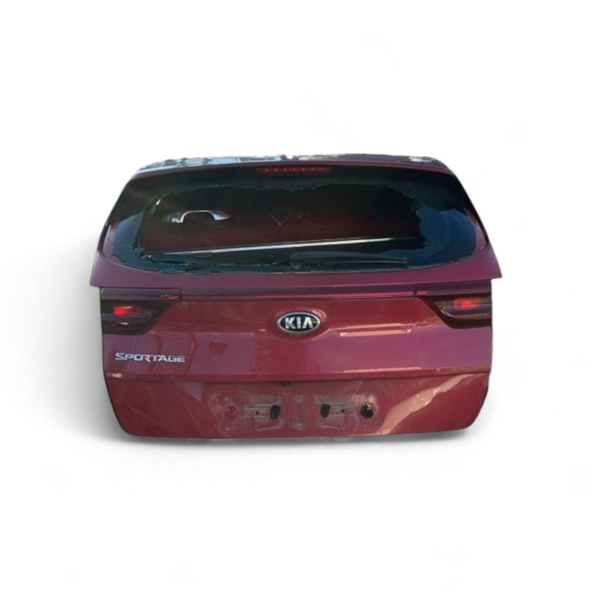 Portellone posteriore rosso Kia Sportage IV (2016 > 2021) cofano posteriore - F&P CRASH SRLS - Ricambi Usati