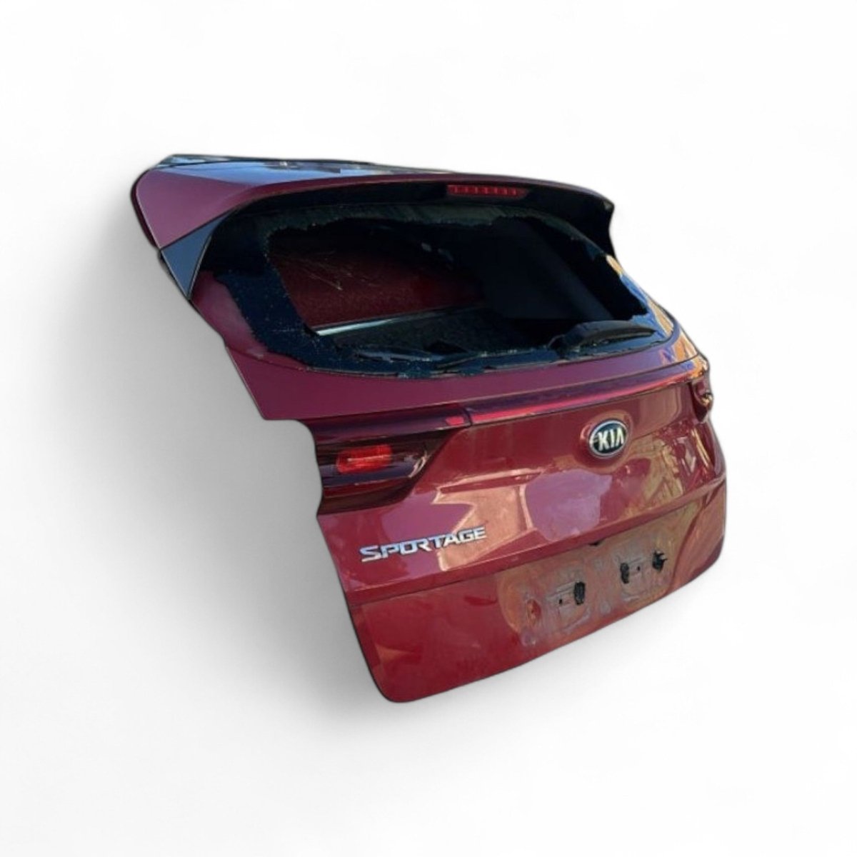 Portellone posteriore rosso Kia Sportage IV (2016 > 2021) cofano posteriore - F&P CRASH SRLS - Ricambi Usati