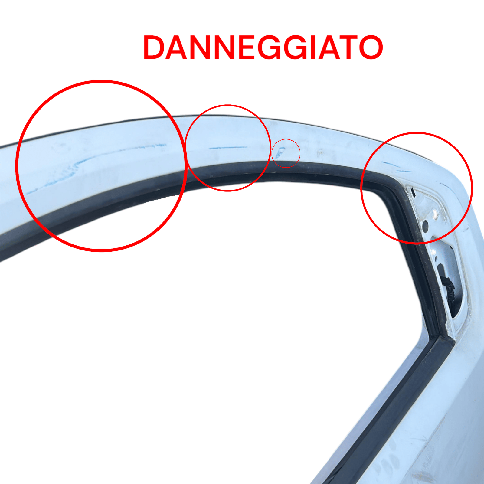 Portiera Anteriore Destra Bianca Fiat Qubo (2008 > 2019) Porta / Sportello - F&P CRASH SRLS - Ricambi Usati