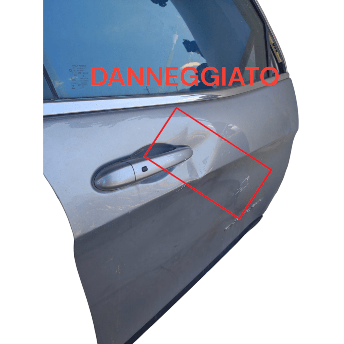 Right front door jeep cherokee kl (2013 - 2023) - F&P CRASH SRLS - Used Parts