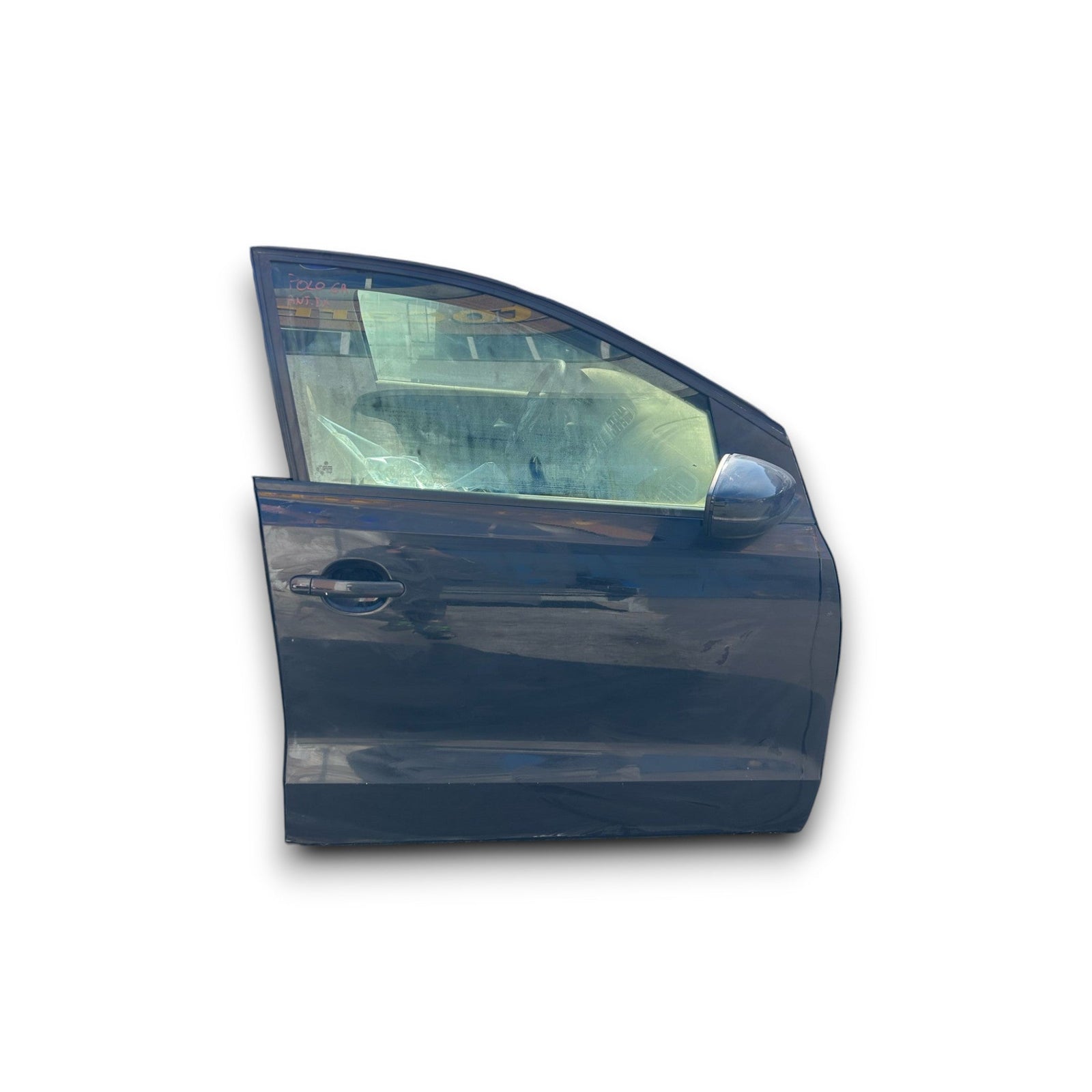 Portiera Anteriore Destra Nera Volkswagen Polo 6R (2009 > 2017) Porta / Sportello - F&P CRASH SRLS - Ricambi Usati