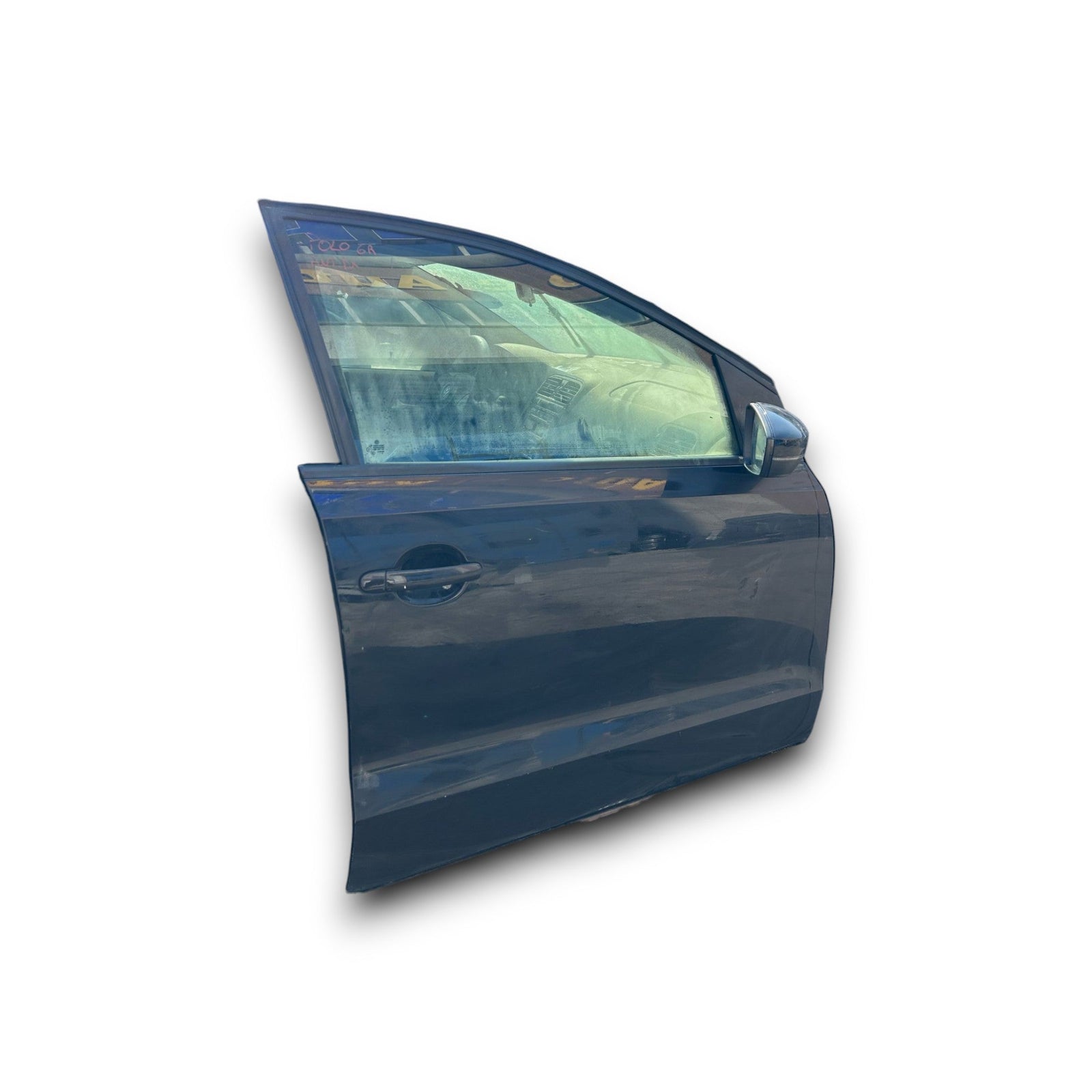 Portiera Anteriore Destra Nera Volkswagen Polo 6R (2009 > 2017) Porta / Sportello - F&P CRASH SRLS - Ricambi Usati